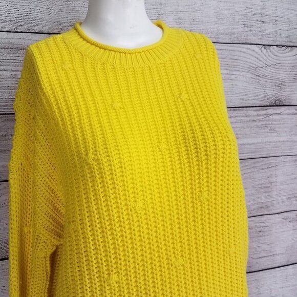NEW Abound Nordstrom S Crew Neck Pullover Sweater Ribbed - Picture 5 of 11